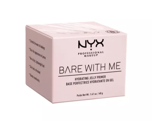 Primer de jalea hidratante NYX Bare With Me - 8 horas