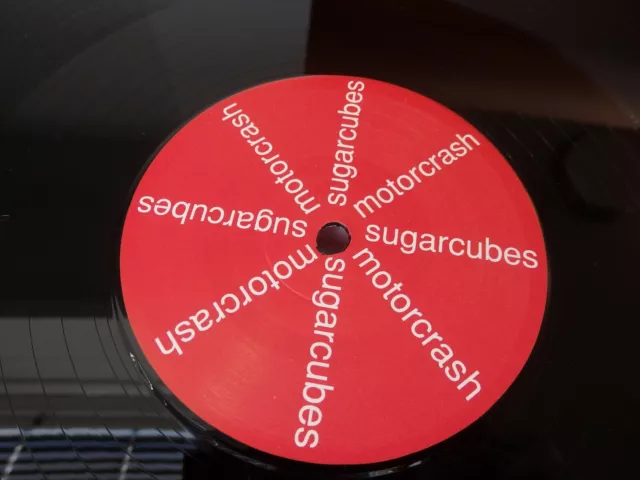 The Sugarcubes - motorcrash   -  Vinyl Maxi  1988 one little indian records 2