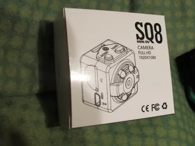 SQ8 DV Mini Camera Full HD 1920x1080 Neu unbenutzt