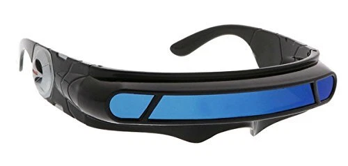 WebDeals(TM - Futuristic Cyclops Wrap Around Sunglasses…