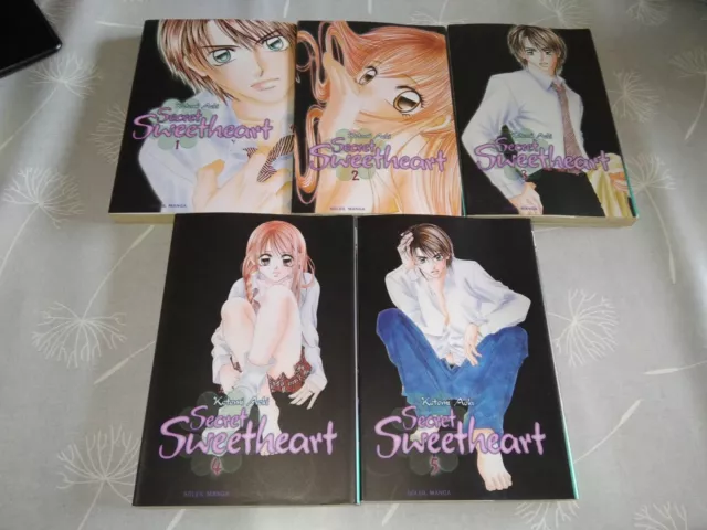 Manga – SECRET SWEETHEART – Tomes 1 à 5 - Aoki Kotomi – Soleil