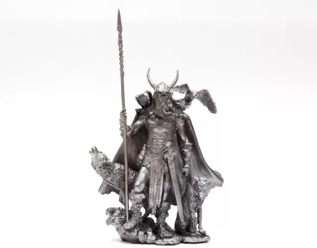 tin 54mm figurine Odin The Furious One 1:32 Scale Figure