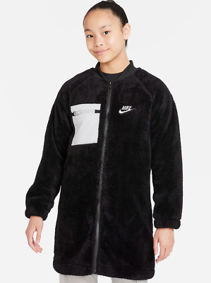 Nike Sherpa Jacket Jumper Kids Youth Size Medium Size Age 10 11 12 Dj5832-010
