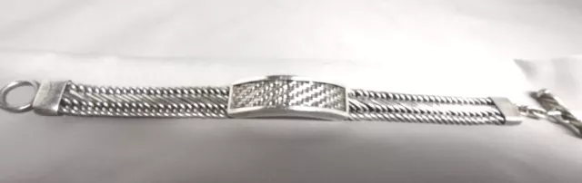 Lois Hill Sterling Silver(40 g) Toggle Bracelet Made in Indonesia Lois Hill Sterling Silver(40 g) Toggle Bracelet Made in Indonesia