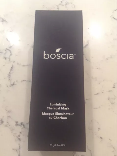 BOSCIA Luminizing Charcoal Mask - Peel Off 2.8 oz (80 g) New in Box Sealed