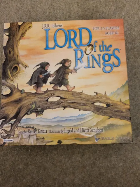LORD OF THE RINGS board game:very rare ,OOP childrens' version:great family fun!