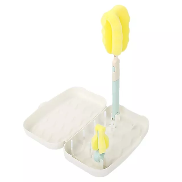 Bottle Feeding Accessories Cup Drying Rack & Bottle Brush Deep Cleaning Gear