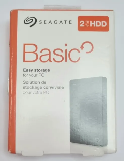 SEAGATE Disque Dur Externe 2To 2,5" USB 3.0 STJL2000400 Gris