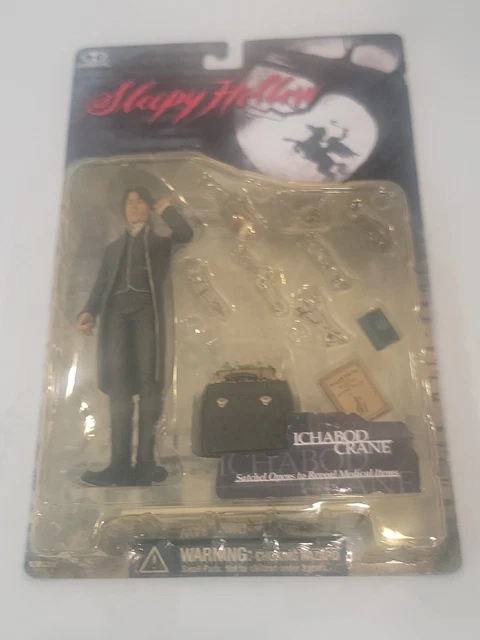 SLEEPY HOLLOW ICHABOD CRANE FIGURE NEW SEALED McFARLANE