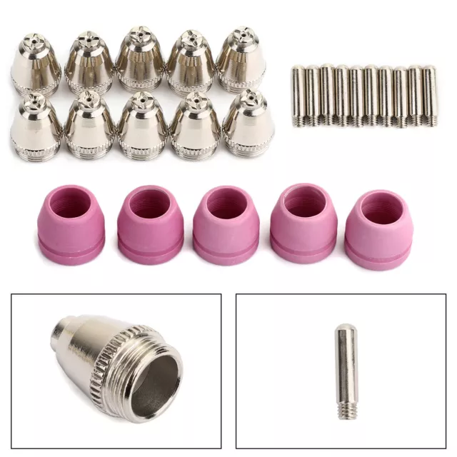 25Pcs Plasma Cutter Consumables AG-60 S7-55 Plasma Torch Cutting S7