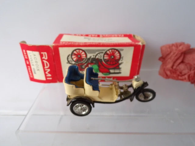 Rami JMK Metal 1/43 - Lacroix De Laville 1898 - Voiture à 3 Roues - Réf 36