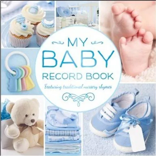 My Baby Record Book Blue-Hinkler