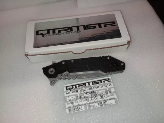 Quartermaster QSA-1  Boss Hog Folder Knife, Taschenmesser, Klappmesser, Limitier