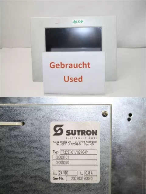 Sütron Tp 32 Pannello Operatore TP32ET-01 02904 Hmi