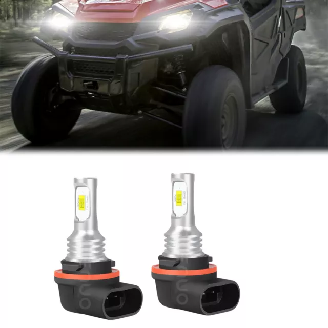 LED Headlight Bulb Lights for Honda ATV UTV Fits 34901-HP5-601 34901-HN5-M40