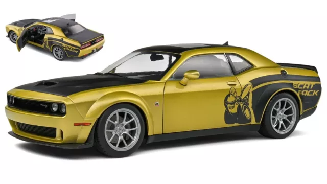 Solido DODGE CHALLENGER R/T PACK WIDEBODY STREETFIGHTER 2020 GOLD 1:18