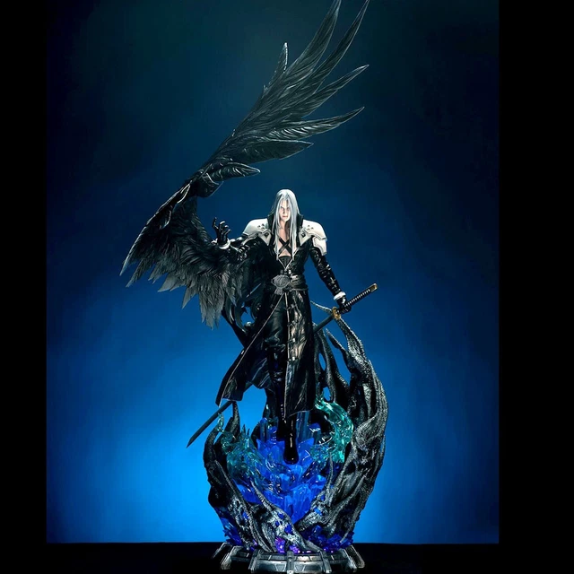 FINAL FANTASY VII Sephiroth Garage Kit Rubble Statue NEW Unused F/S