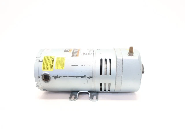 Gast 0523-V191Q-G588DX Rotary Vane Vacuum Pump 0.25hp 100-115v-ac