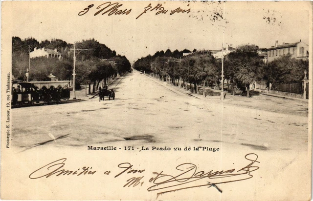 Endoume, Roucas, Corniche, plages - CPA MARSEILLE la Plage (405010