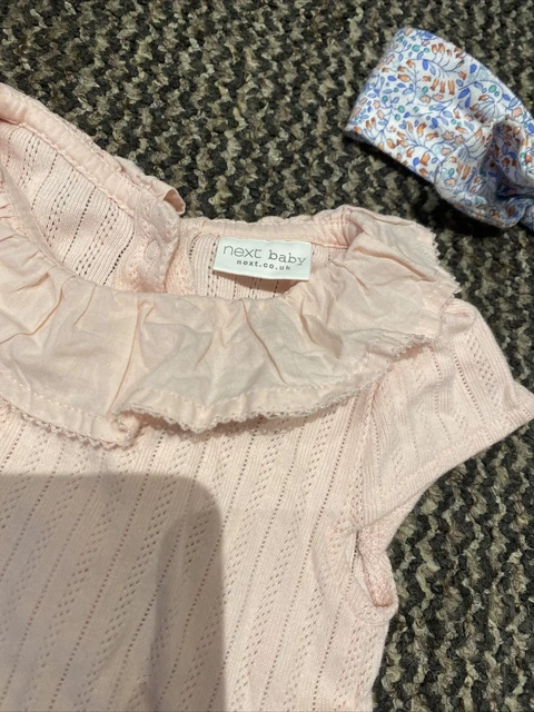 Pacchetto abito vestito successivo per bambine età 9-12 mesi 4