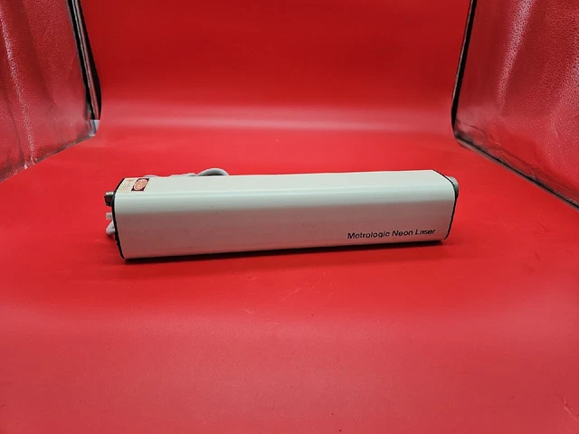 Metrologic Helium Neon HeNe Gas Laser 869 with Video and Audio Beam Modulation