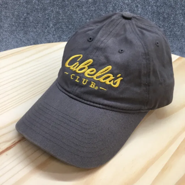CABELAS BASEBALL CAP Hat Mens One Size Green Adjustable Embroidered Logo  Casual $17.99 - PicClick