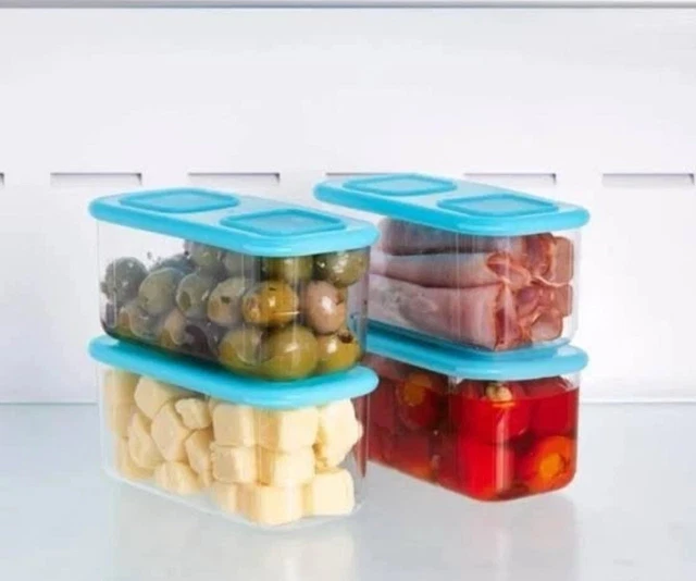BRAND NEW TUPPERWARE Clear Mates Deli Containers Set Of 4