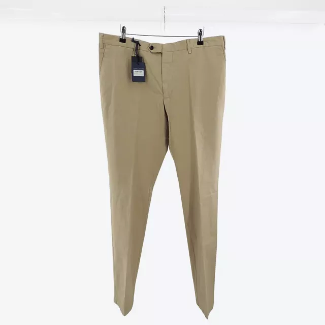 Turnbull & Asser Men's Classic Chino Manson Trousers, Beige, Waist 40