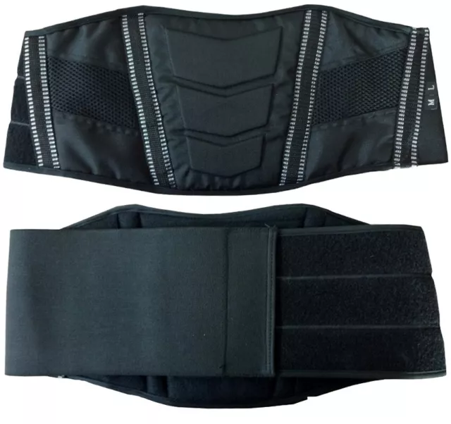 Expandable Lower Back Kidney Belt Motorbike Motorcycle Cycling Warmth & Support