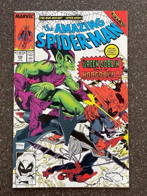 Amazing Spider-Man #312 Green Goblin VS Hobgoblin McFarlane Art NM