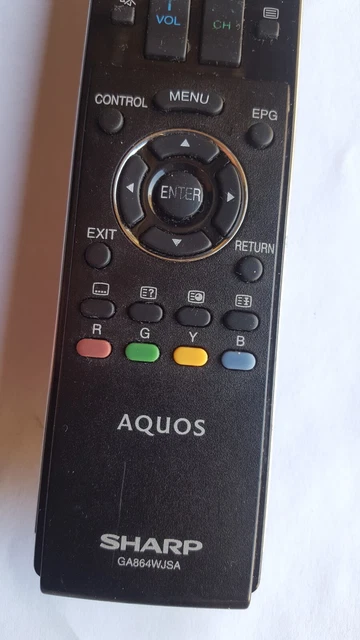 thumbnail image 2 of Beyution Replacement Remote For SHARP Aquos TVs | Fits GA416WJSB, GA414WJSA, GA415WJSA, GA484WJSB Models 2 of 3