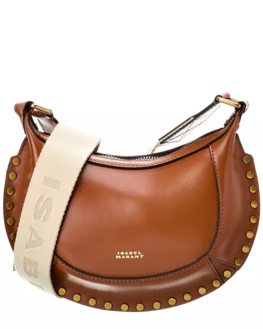 Isabel Marant Moon Mini Leather Shoulder Bag Women's Brown