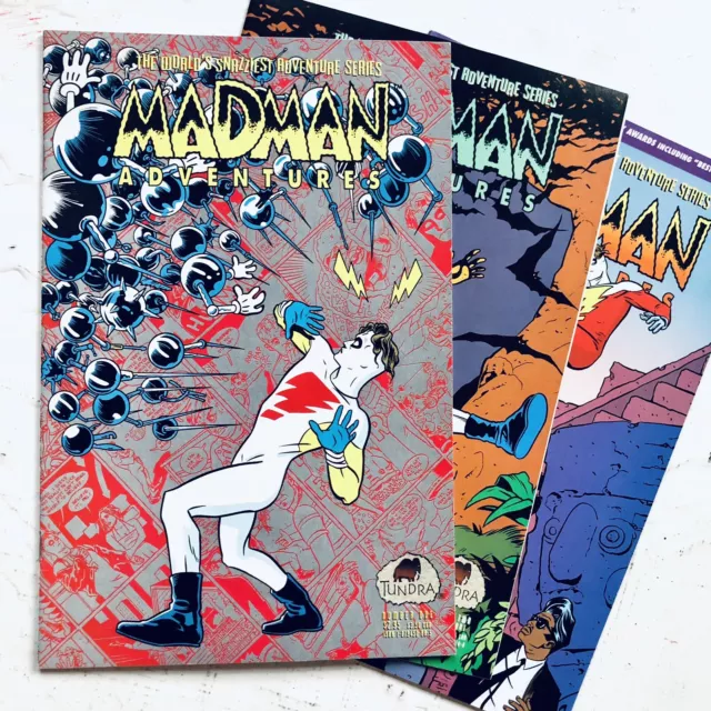 Madman Adventures #1-3 || Complete || Mike Allred || Tundra || 1993