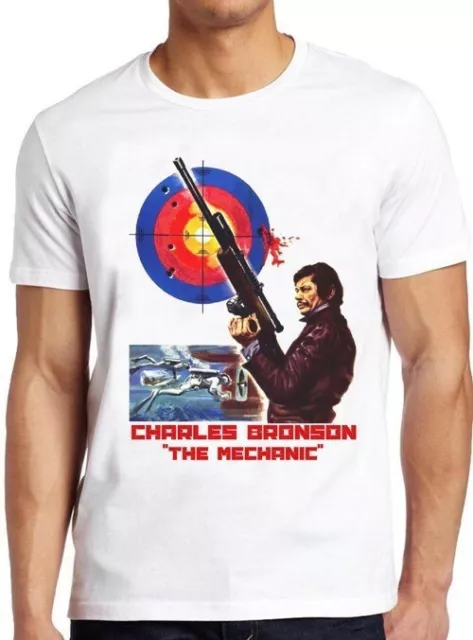 The Mechanic Film Poster Charles Bronson Death Wish Cool Gift Tee T Shirt M255