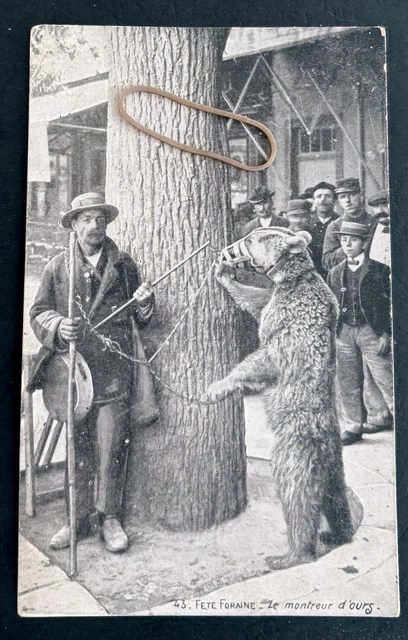 Carte Postale Ancienne – Saint Anian Montreur D'ours (2ème Cliché), Danse Et Quadrille