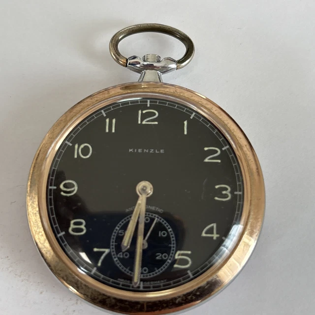 Montre De Poche Ancienne Kienzle Markant Mécanique - Occasion Très Bon état - Allemagne - Réparation Possible