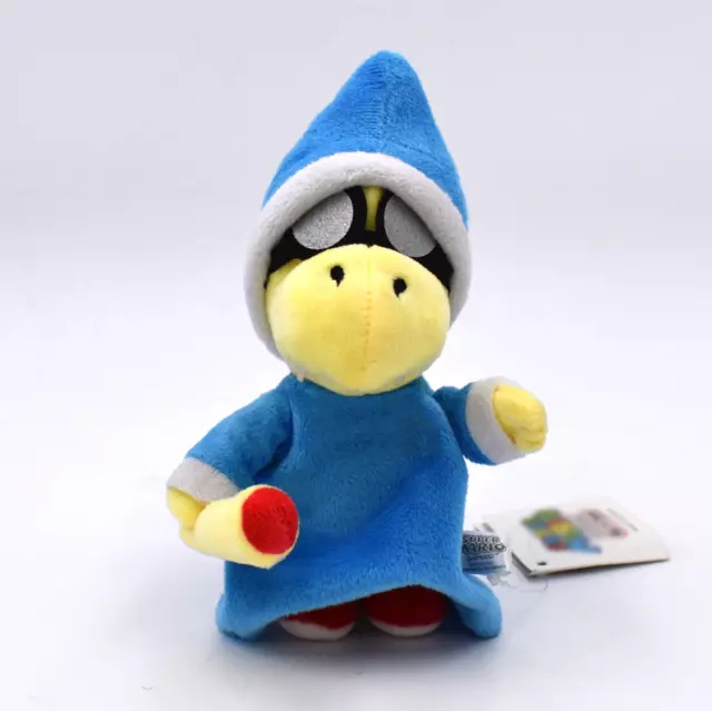 Super Mario Magikoopa Kamek Plush 7" Stuffed Animal Magic Figure Soft Toys