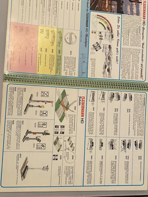 Fleischmann 9911 Professional Model Railway Book HO Scale No Translation Sheet 3