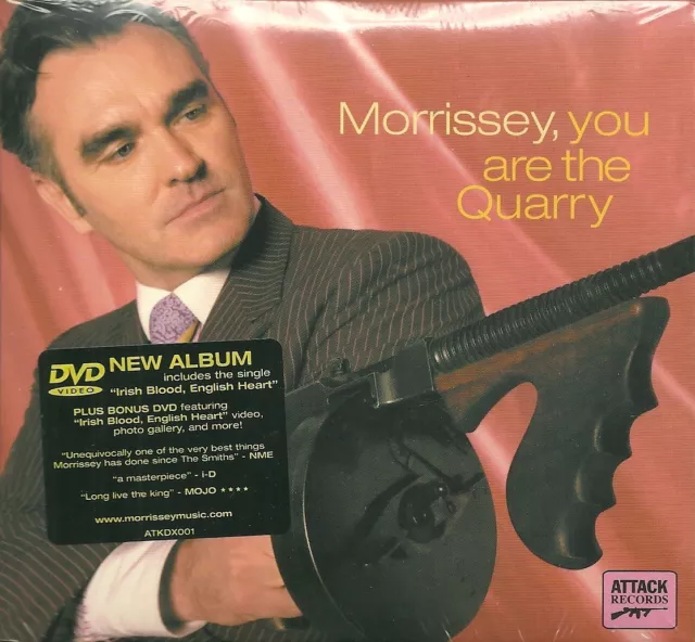 Limited Edition CD + DVD  MORRISSEY  You Are The Quarry MINT / SEALED THE SMITHS