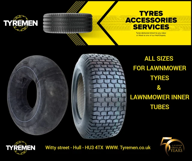 mower tyres and tubes