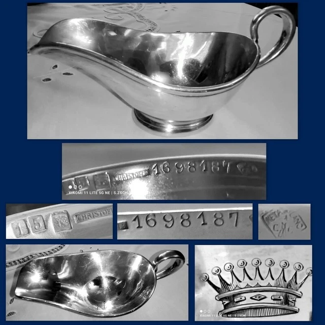 Christofle - Saucière (1) - Empire - Métal argenté