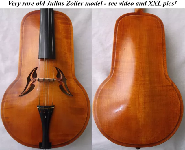 FINE RARE OLD GERMAN MASTER VIOLIN JULIUS ZOLLER - VIDEO - バイオリン скрипка 小提琴 221