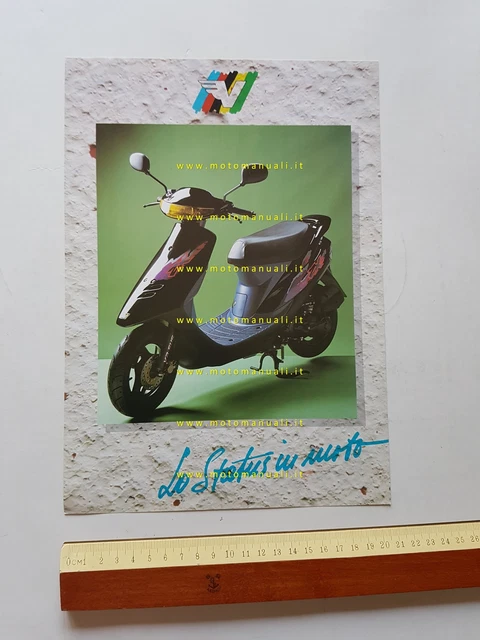 Villa ZX 50 scooter depliant italiano originale