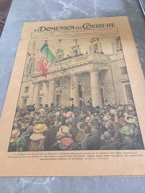 la domenica del corriere anno xxxlll numero 19 del 8/15 maggio 1921