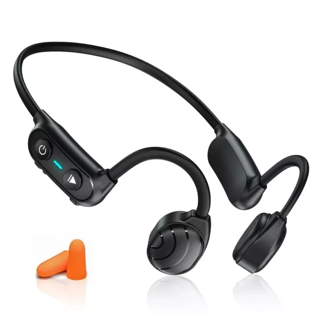 SAMVEK Bone Conduction Headphones, Open Ear Headphones Bluetooth, Wireless..