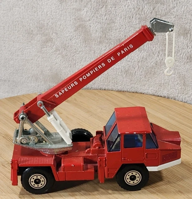 SOLIDO MADE FRANCE 353 Camion Richier / Grue Telescopique Rouge EUR 3