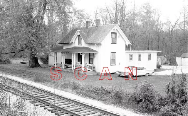 3A996 NEG/RP 1971 WESTERN MARYLAND RAILROAD DEPOT McDONOUGH MD NOW A HOUSE