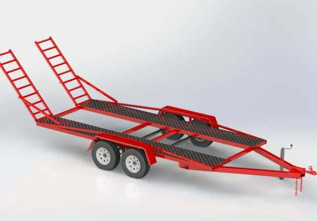 Plans Twin Axle Trailer Build Your Own