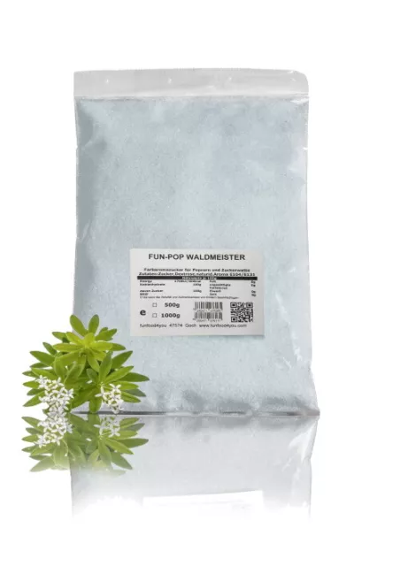 1kg grüner Waldmeister Zucker,Farbaromazucker f. Zuckerwattemaschine,Zuckerwatte