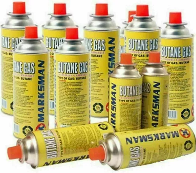 Butane Gas Bottles Canisters for Portable Stoves Cookers Grill Heaters Weed Wand